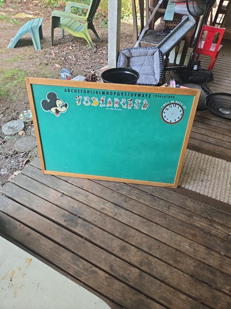 Vintage Disney Chalkboard