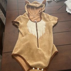 Littleforbig Cotton Romper Onesie Pajamas Bodysuit - I Choose You Fox