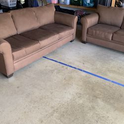 Brown Sofa Set