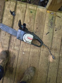 Craftsman 10 inch electric chainsaw