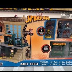 New Large Marvel Spider-Man Daily Bugle Play Set