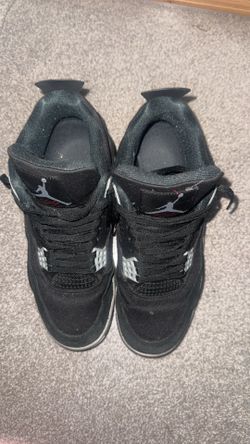 Jordan 4 black canvas
