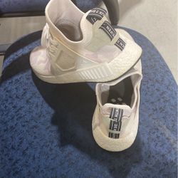 Adidas Boost Mens Duck White And Gray Camo New Sz 9 Men’s Shoes