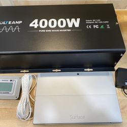 4,000w Power Inverter And Surface 2 Tablet 