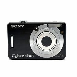 Vintage Sony Cyber-shot DSC-W55 Digital Camera Digi Cam