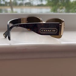 Coach Octavia Brushed Bronze Sunglasses Coach Octavia 350 Sunglasses main image 4