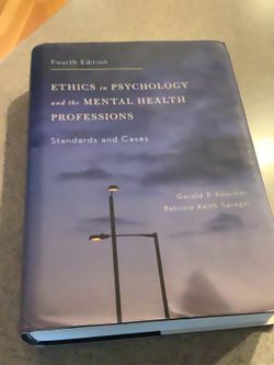 Hardcover Psychology Book 