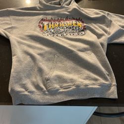 Grey Thrasher Hoodie 