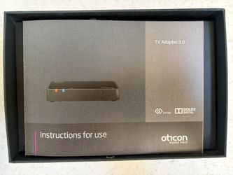 Oticon TV Adapter 3.0 for hearing aids