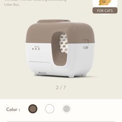 Pet Snowy Litter Box