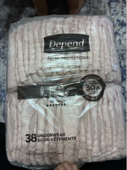 Depend Pink Protection M Underwear OBO