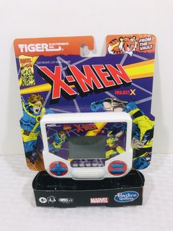 Hasbro Tiger Electronics Handheld Marvel’s X Men Project X LCD Game Retro 1992 Reissue