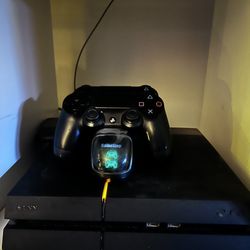 PS4 With Games And Controllers 