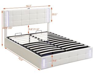 Full bed frame