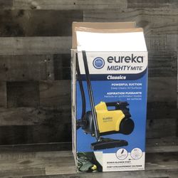 Eureka 3670M Canister Cleaner, Lightweight Powerful Vacuum for Carpets and Hard floors, w/ 5bags,Yellow