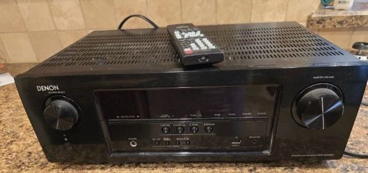 Bluetooth Denon Home Stereo Receiver Amplifier With Remote