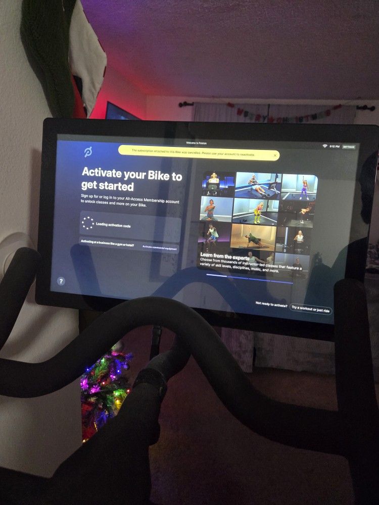 Peloton Exercise Bike