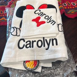 New DISNEY LAND Towel Set