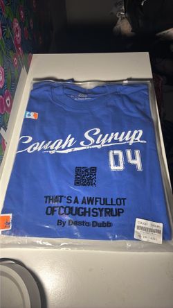 Cough syrup dodgerblue, SIZE large