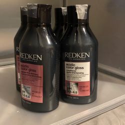 new Redken Color Gloss shampoo & Conditioner sets