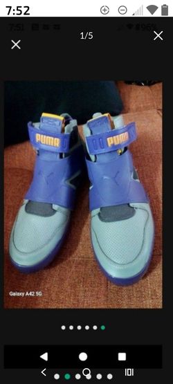 ERS MENS SIZE 9.5 Extremely Rare!! They Are Purple & Gray
