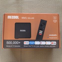 MeCool Google TV Streaming Device Lifetime Support $200