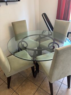 Glass Dinning Room Table
