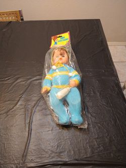 Vintage -Baby Sweetheart Vinyl Doll-In Package 