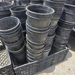 Plant Plastic Nursery 1 Gallon Pots