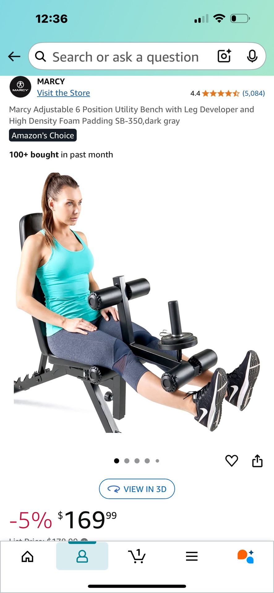 New Adjustable Weight Bench