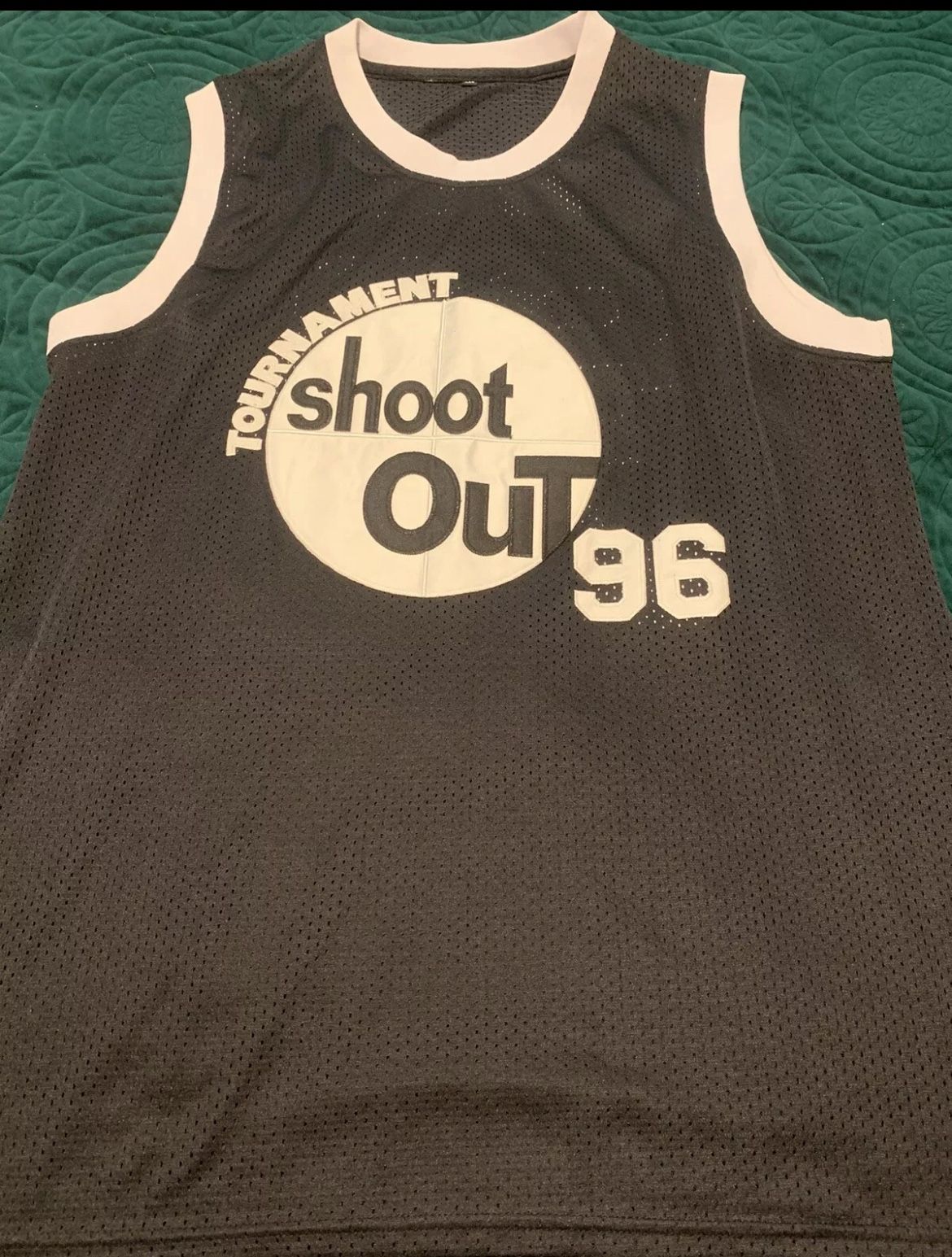 Above The Rim Jersey #96 Birdie Black Tupac 2Pac XXL