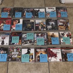 PlayStation 3 Video Games Huge Mega Collection PS3 Selling Individually Only