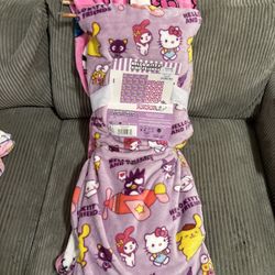 Hello Kitty 2pack Blanket 