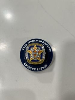 Houston Astros 2022 WS Rings Bregman & Verlander
