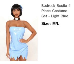 Sexy Bedrock/ Cave girl Betty & Pebbles Costumes