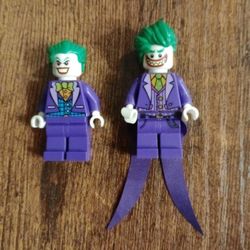 2 Joker Lego Mini Figures Batman