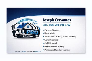 Cleaning available