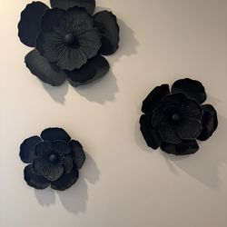 Handmade Glam Plants & Flowers Wall Decor on Metal.