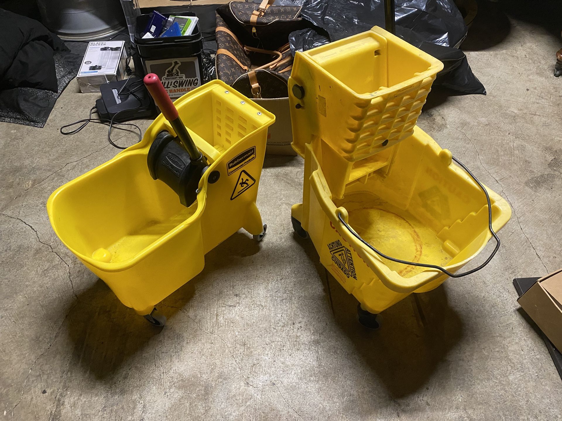 Commercial Mop Buckets
