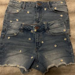 Girls Denim Shorts