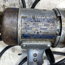 Vintage Heavy Duty Stanley Corded Drill