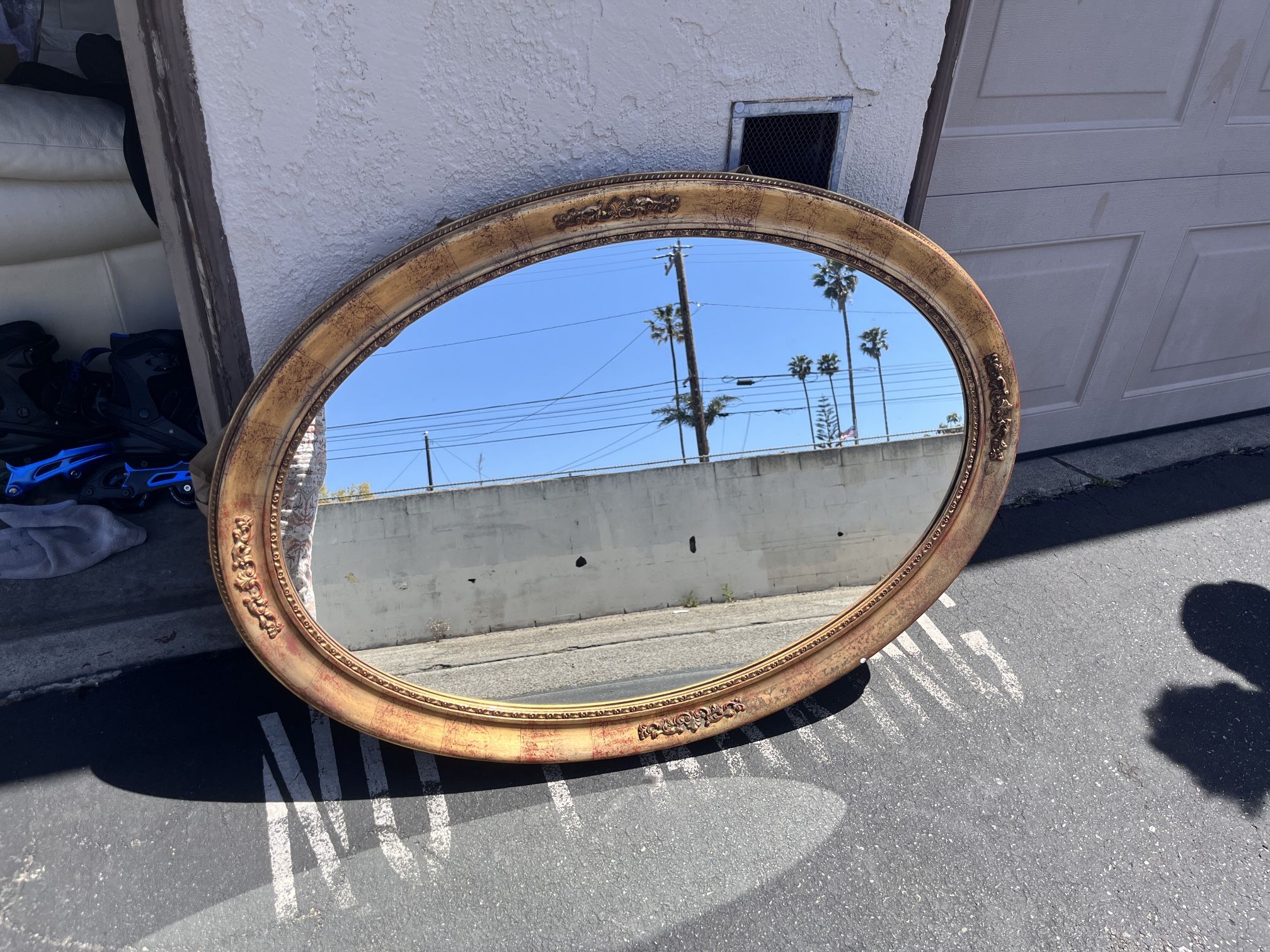 Antique Large Mirror