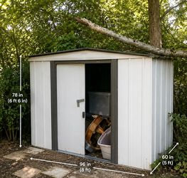 Small Metal Shed