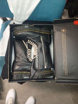 Rick Owens x doc martins