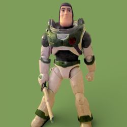 Mattel Disney Pixar Talking Buzz Lightyear With SwordTested And Works