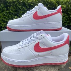 Nike Women's Air Force 1 '07 Next Nature Shoes - White Easter Pink - Size 8.5