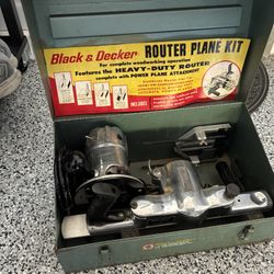1957 Black &Decker Pro Router / Planet Kit