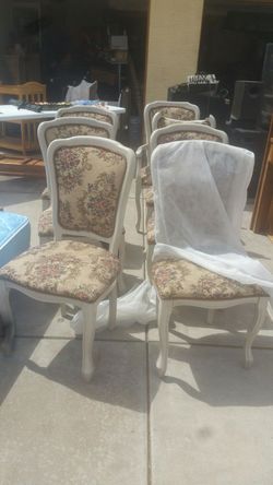 Wooden dinner chairs