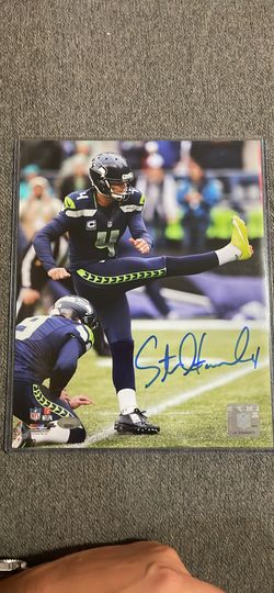 Steven Hauschka Signed 8x10 W/COA