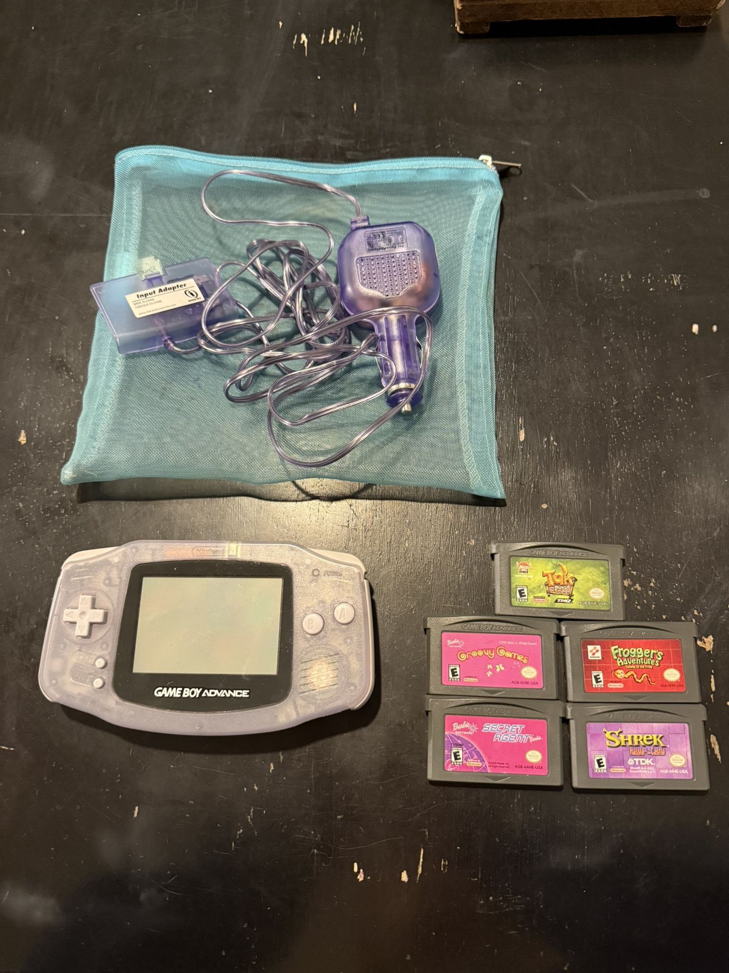 Nintendo Gameboy Advance -Glacier